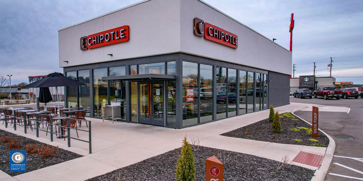 Chipotle NNN Lease Freeway Location Goodman Real Estate Services